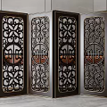 Screen partition 3d model