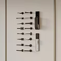 Different Types of Door Handles and Electronic Lock Systems on