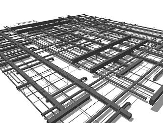 Industrial LOFT Pipe ceiling 3d model