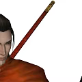 Modern Game Character Three Kingdoms Unparalleled Character Man 3d model