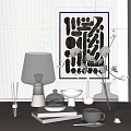 Quiet Ornaments Combination Ornaments Combination 3d model