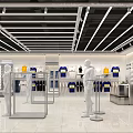Bright Modern Casual Clothing Store With Tidy Garment Display And Professional Mannequin Layout Design
