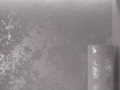 Modern Textured Wall Component With Metallic Surface For Interior Design 3d model