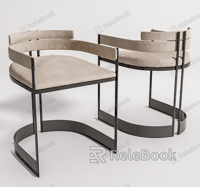 Modern Bar Chair model