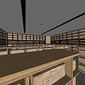 Elegant Wine Cellar Interior With Neatly Arranged Wooden Racks And Warm Lighting