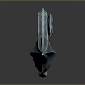 Scepter Ancient Scepter Cane Ancient Scepter Magic Scepter Metal Scepter Classical Scepter Magic Scepter 3d model