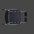 Black Manual Wheelchair With Steel Frame Large Rear Wheels And Mobility Design