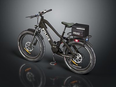 Modern Bicycle Chain Car 3d model