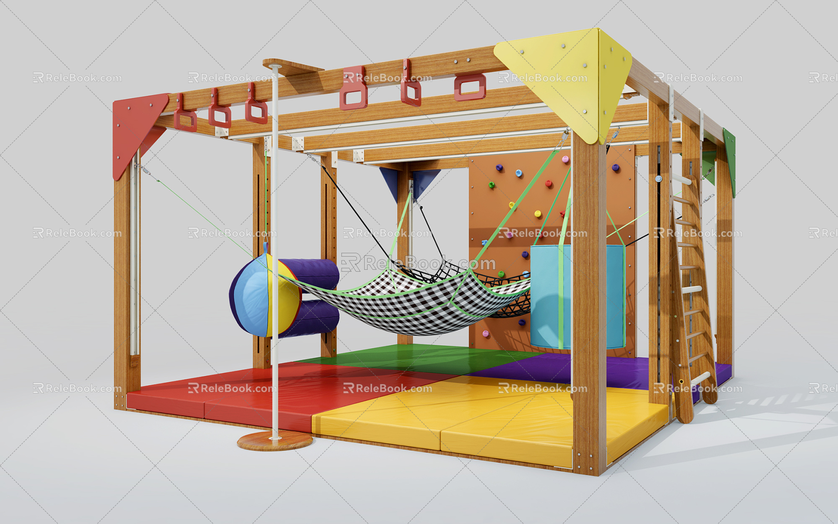 Children's Integrated Sports Training Room Modern Amusement Equipment model