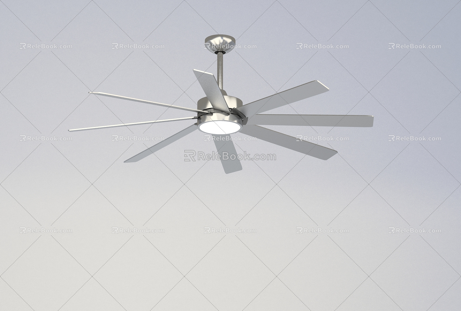 Modern ceiling fan modern ceiling fan 3d model