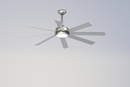 Modern ceiling fan modern ceiling fan 3d model