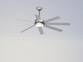 Modern ceiling fan modern ceiling fan 3d model