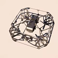 Advanced Multirotor Drone Featuring Metal Frame Structure And Rotor Components