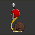 Snail Cartoon Snail Small Snail Reptile Cold Blooded Animal Reptile 3d model