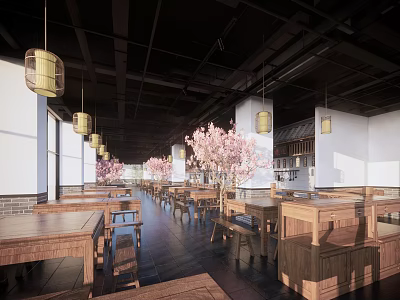 New Chinese Restaurant Chinese Restaurant 3d model