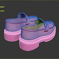 Stylish Pink Platform Loafers With Thick Sole For Women's Casual Daily Wear