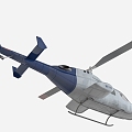 Modern Helicopter 3d model