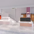 Modern Beauty and Hair Salon Storefront with Glass Windows and Elegant Facade