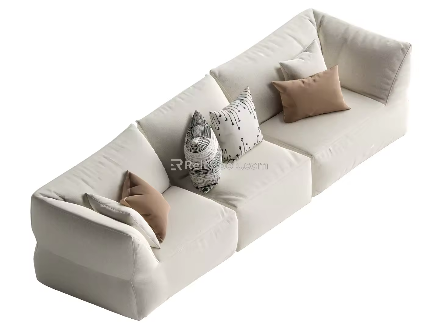 Modern Multiplayer Sofa 3d model