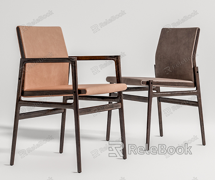 Modern Dining Chair Single Chair Dining Chair Combination model