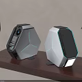 Modern computer mainframe 3d model