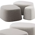 Sofa stool Shoe stool 3d model