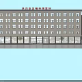 Fugou Anding Psychiatric Hospital Building Exterior Design With Windows Main Entrance And Plaza