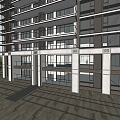 New Chinese Residential Building New Asian High-rise Residential Building 3d model