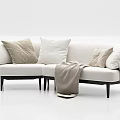 Modern Multiplayer Sofa 3d model
