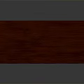 Mahogany Rectangular Wooden Box With Wood Grain Surface And Gold Metal Clasps