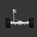 Off Road Vehicle Tires With Heavy Duty Suspension System And Metal Axle