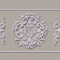 Gypsum Corner Gypsum Carved Decoration 3d model