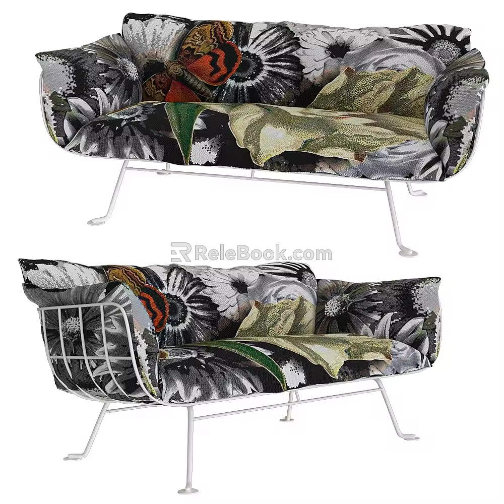 Nest sofa 3d model