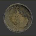 Vintage Bronze Decorative Bowl Furniture Accessory With Carved Animal Design And Sturdy Base