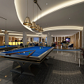 Modern Leisure Area 3d model