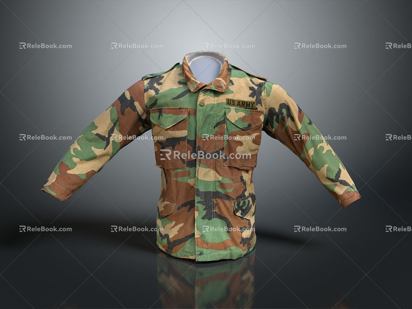 Military Uniform, Camouflage Uniform, Special Force Clothing, Special Force Clothing, Soldier Clothing, Soldier Equipment, Soldier Clothing 3d model