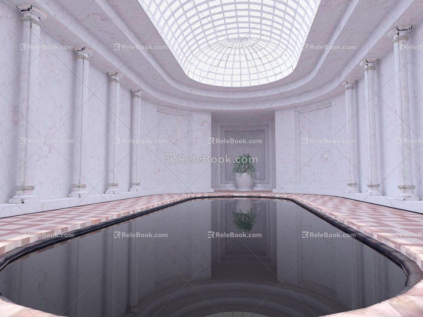 Jianou Swimming Pool Swimming Pool Swimming Pool Fashion Swimming Pool Stadium Sports Ground 3d model