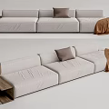 Modern Multiplayer Sofa 3d model