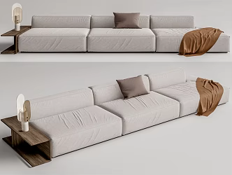 Modern Multiplayer Sofa 3d model