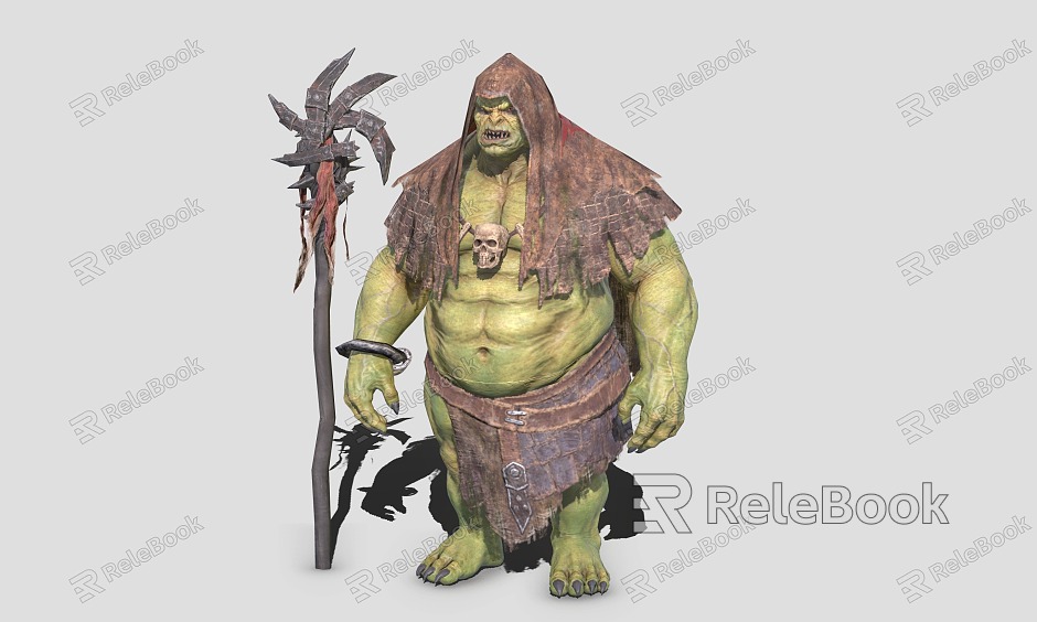 Shaman Mage Orc Orc model