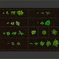 Scenic Square Foot Vegetable Garden With Divided Grids Wooden Fence And Lush Green Plants