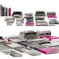 New Quality Decorative Books Set 11 Interior Art Double Sided Original Sizes