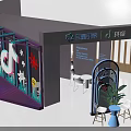 Ocean Engine Douyin Exhibition Booth With Modern Design And Decorative Elements