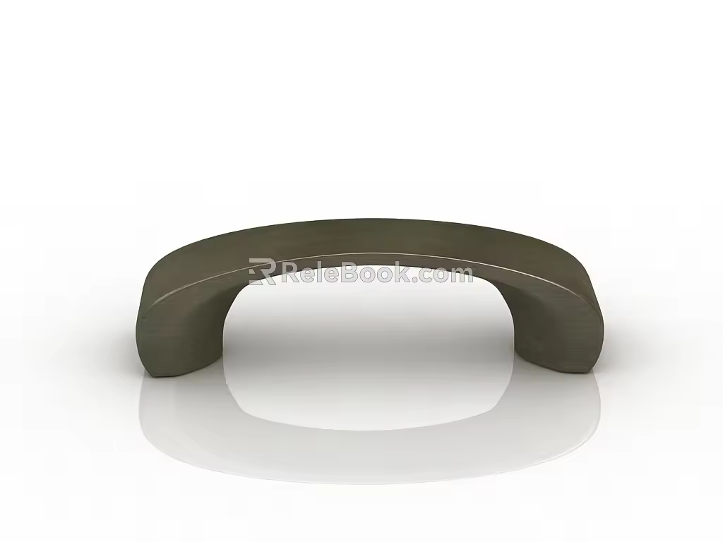 Jane ou hardware handle 3d model