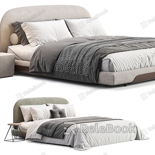 Modern Double Bed model