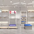 Modern Clothing Store With Window Display Fashion Mannequins And Bright Interior