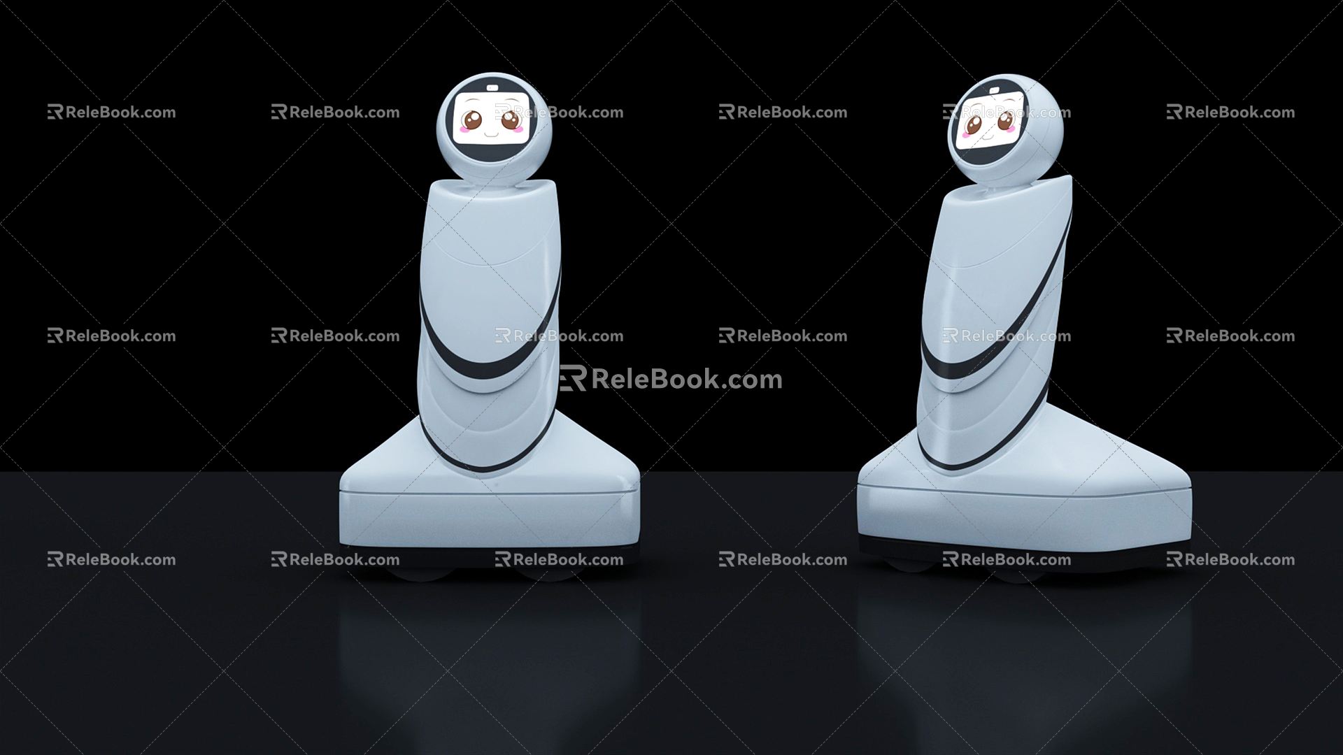 Modern Robot Small Robot 3d model