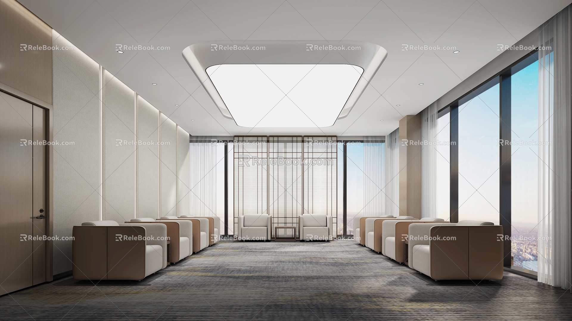 Reception Room 3d model