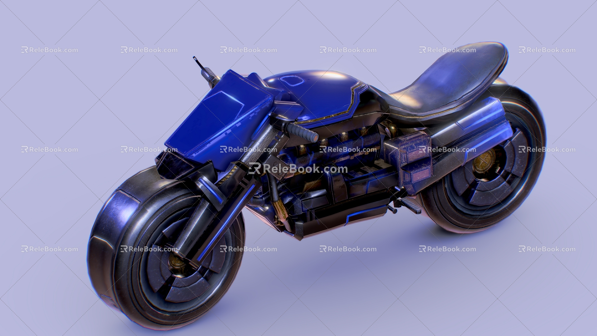 Futuristic Motorcycle Motorcycle Motorcycle Cyberpunk Motorcycle Motorcycle Sci-Fi Motorcycle model