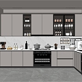 Modern Kitchen 3d model